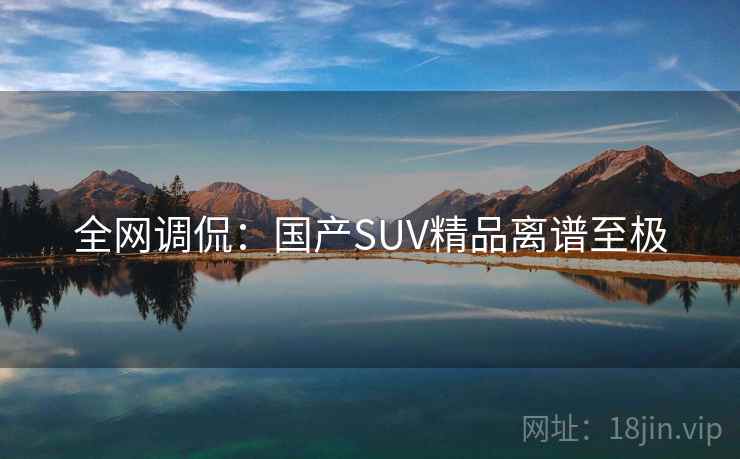 全网调侃：国产SUV精品离谱至极